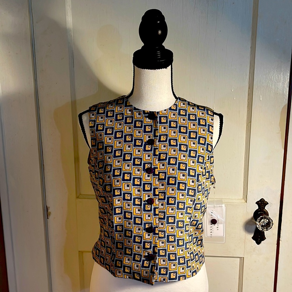 Pat Argenti Silk Vest